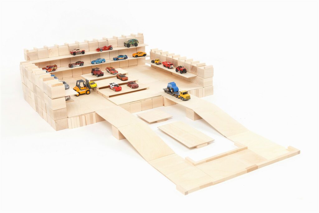 Holzklötze Just Blocks Autoaufbewahrung-Großpackung Holzklötze Just Blocks Autoaufbewahrung-Großpackung