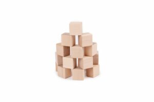 Houten blokken Just Blocks baby pack dome