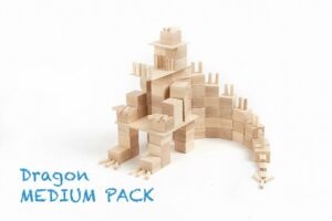 Holzklötze Just Blocks Medium Pack Dragon