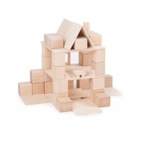Holzklötze Just Blocks kleines Packhaus