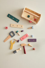 Wooden Toolbox Kid's Concept Hub - Image 3
