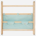 Canvas Staufach hellblau
