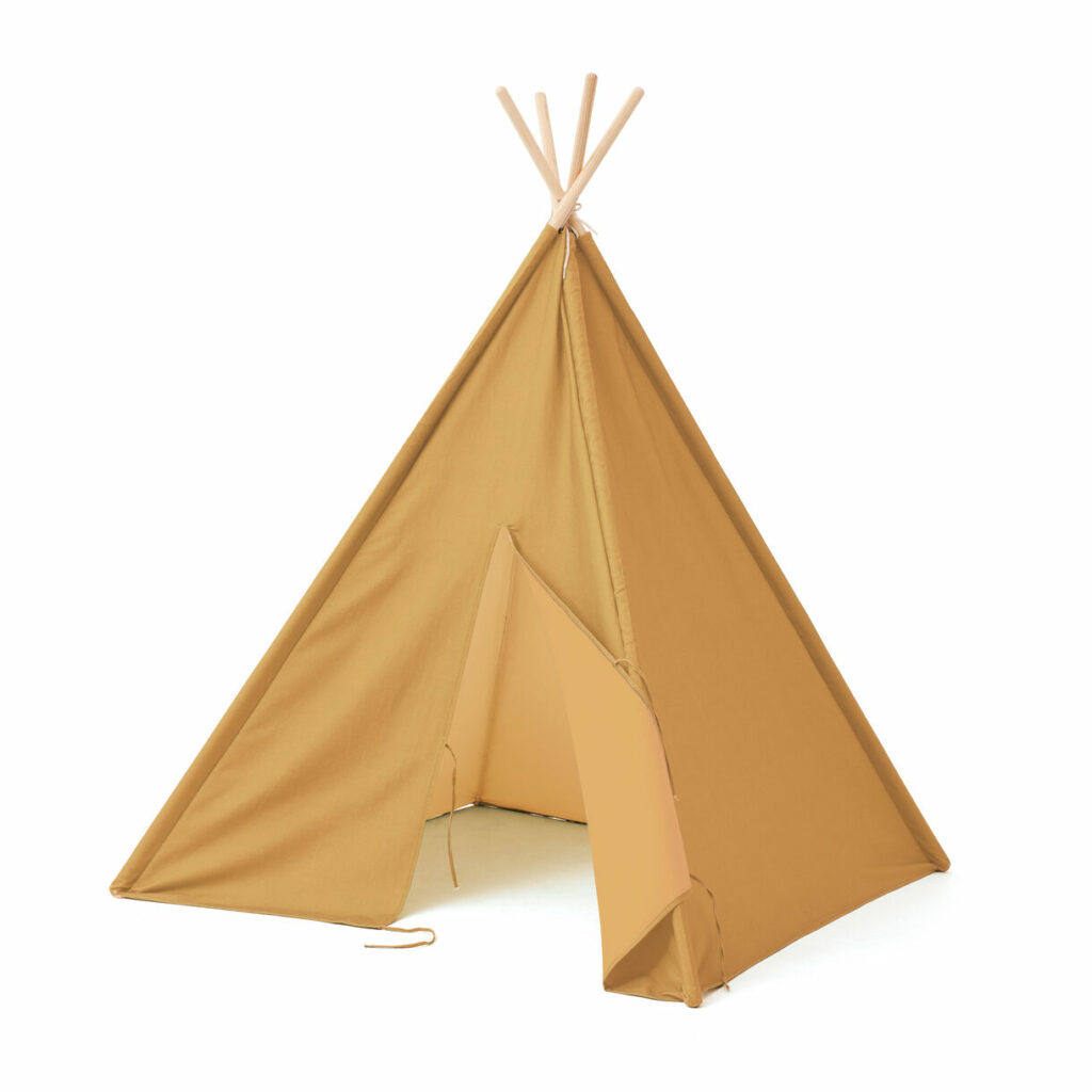 Tipi-Zelt Kid's Concept, Detail gelb