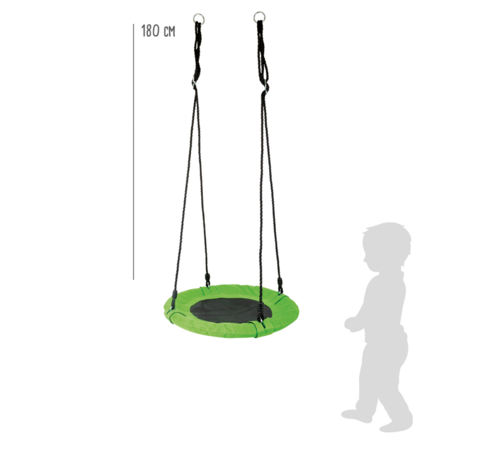 Nestschaukel für Kinder grüne Maße Nestschaukel für Kinder grüne Maße