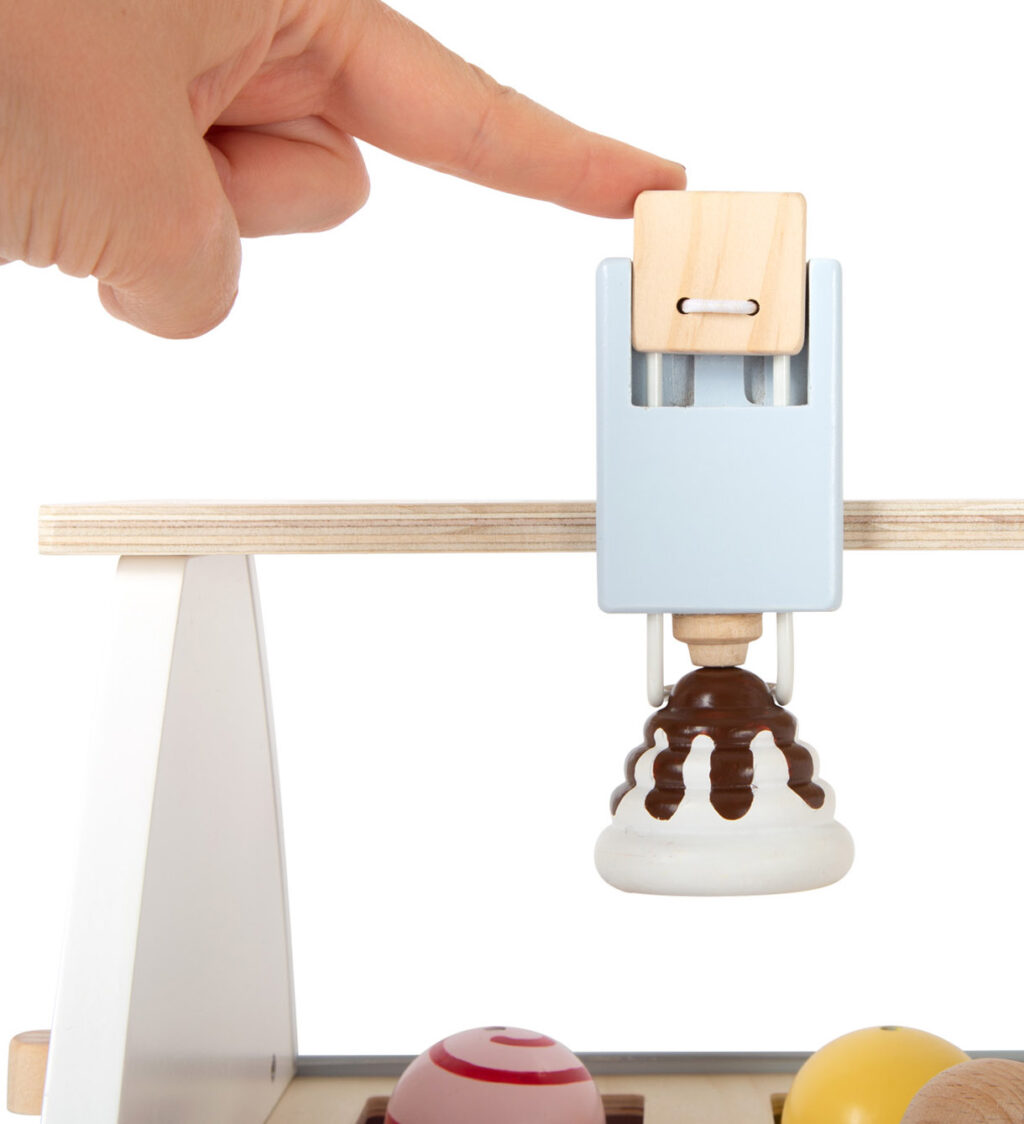 Spielzeug-Eisstand-Detail