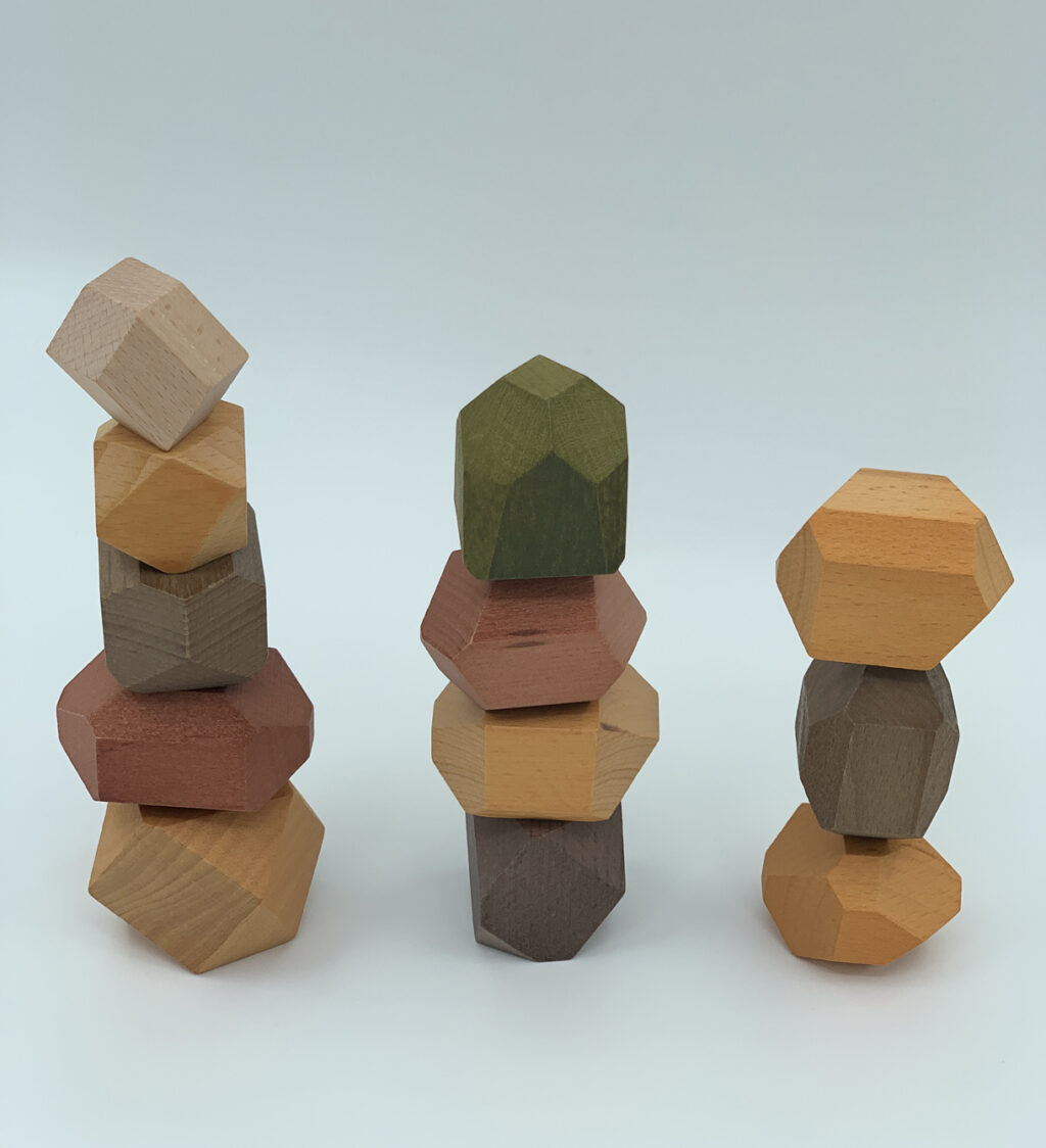 Holzbausteine Balancierklötze Jindl Erdtöne Holzbausteine Balancierklötze Jindl Erdtöne