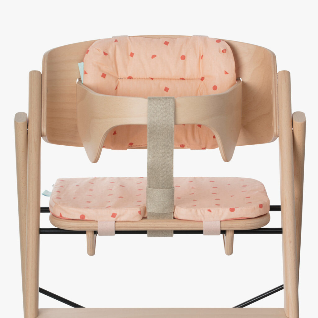 KAOS Kissenset für Hochstuhl Koralle KAOS Kissenset für Hochstuhl Koralle