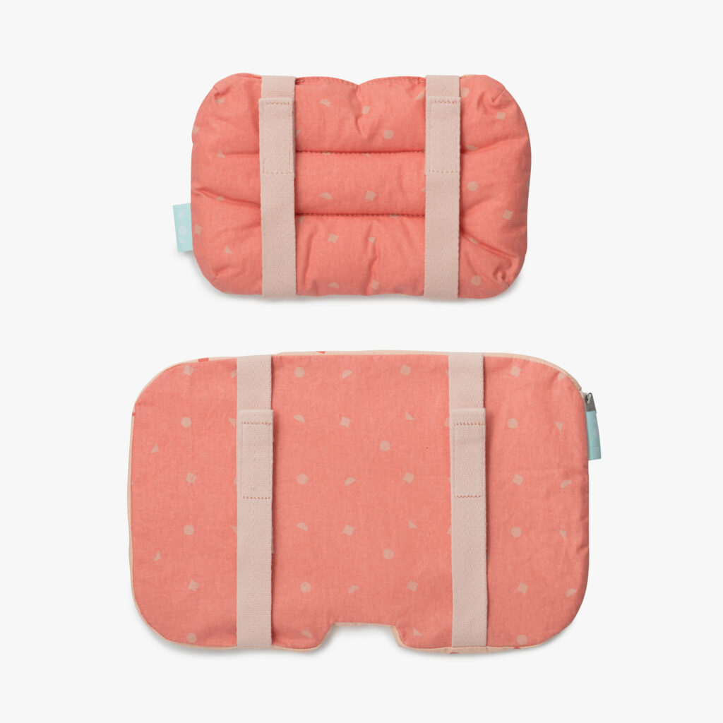 KAOS Kissenset für Hochstuhl Koralle komplett 1 KAOS Kissenset für Hochstuhl Koralle komplett 1