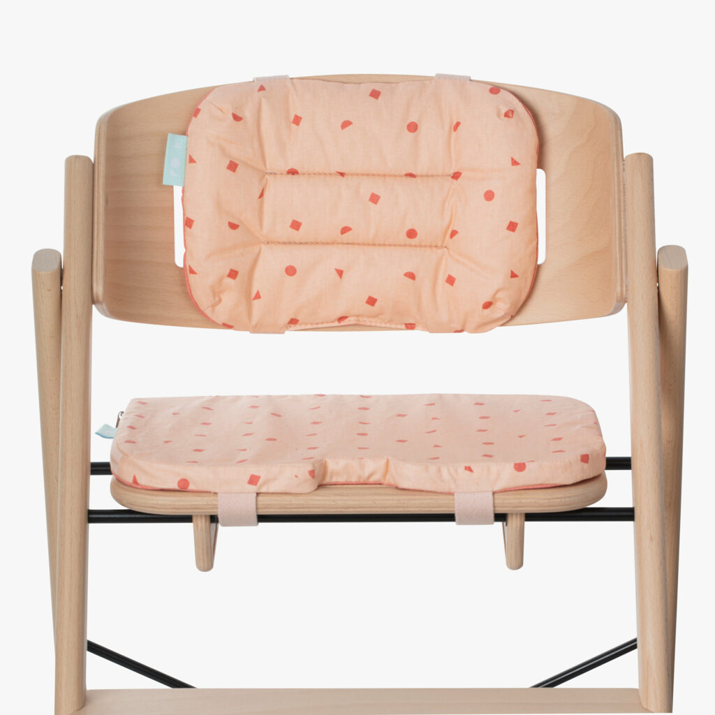 KAOS Kissenset für Hochstuhl Koralle ohne Bügel KAOS Kissenset für Hochstuhl Koralle ohne Bügel