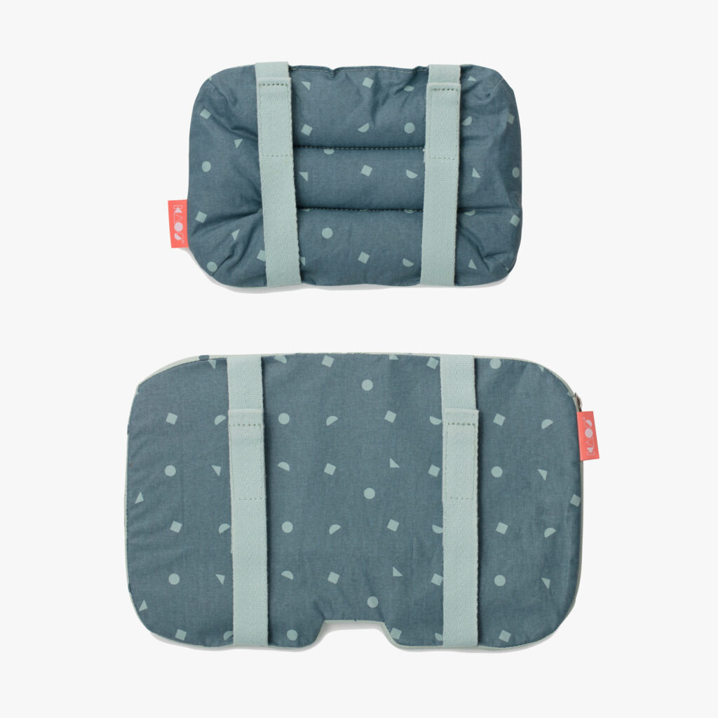 KAOS Kissenset für Hochstuhl Petrol komplett KAOS Kissenset für Hochstuhl Petrol komplett