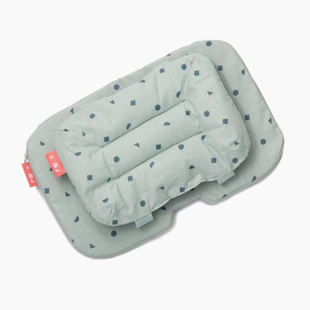 KAOS Kissenset für Hochstuhl Petrol Detail KAOS Kissenset für Hochstuhl Petrol Detail