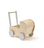 Puppenwagen aus Holz Kids Concept natur