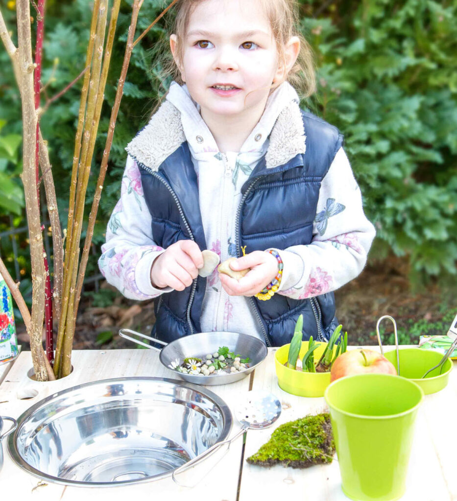 Matschküche Outdoorküche Kind Jindl