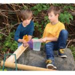 Bambus-Wasserbahn EDU-Spiel