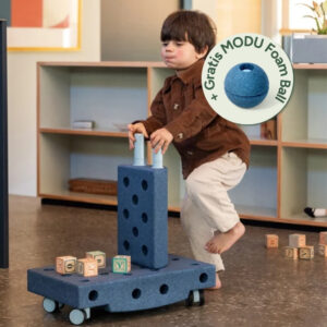 MODU Explorer Kit Bauset in Deep Blue und Sky Blue mit kostenlosem MODU Foam Ball