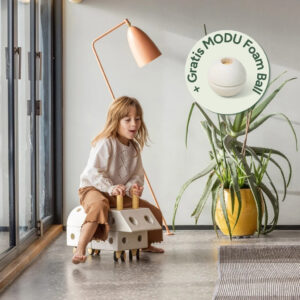 MODU Explorer Kit Bauset in Sand Grey und Honey Yellow mit kostenlosem Foam Ball
