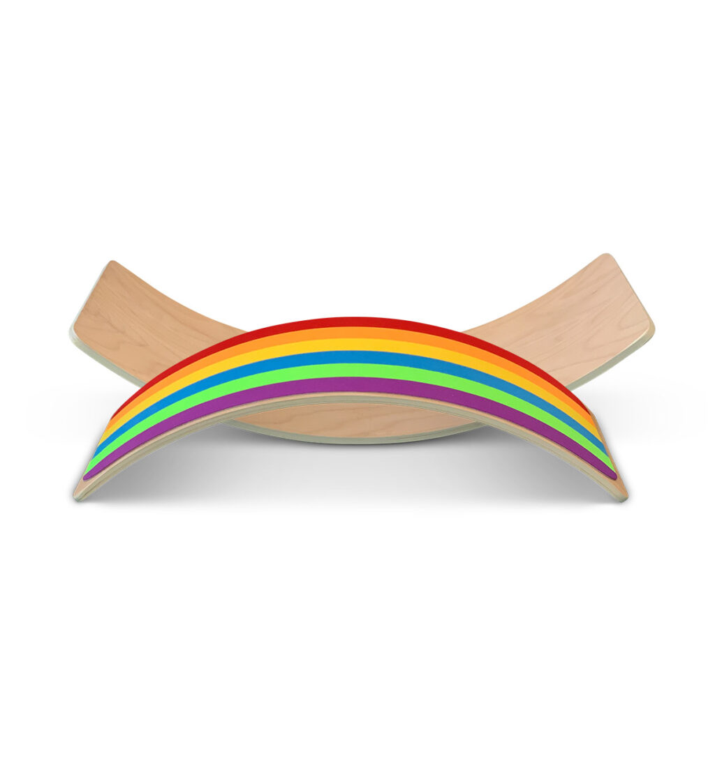Balance Board Jindl Regenbogenfarben