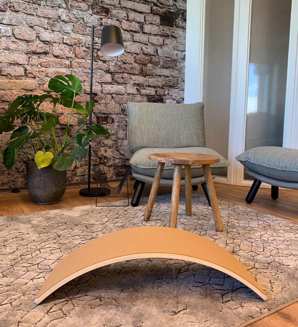 Balance Board mit gefühlter Jindl Khaki-Atmosphäre Balance Board mit Filz Jindl khaki