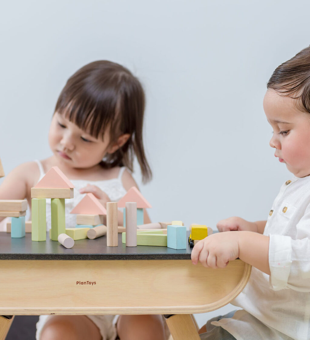 Blockset Pastellfarben 40 Teile Plan Toys Blockset Pastellfarben 40 Teile Plan Toys