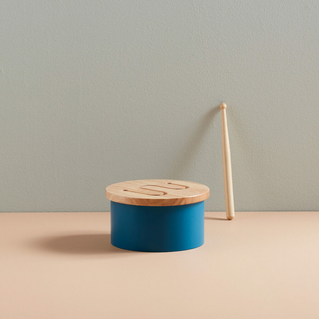 Holztrommel Kid's Concept blaue Atmosphäre