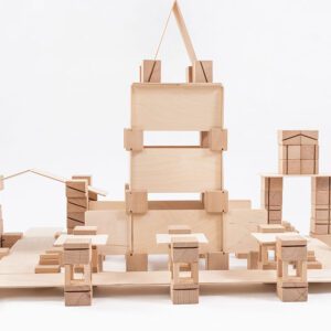 Holzklötze Just Blocks Smart Lines Kleinpackung 6