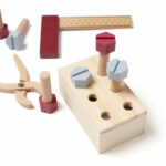 Werkzeugkasten aus Holz Kid's Concept HUB Set