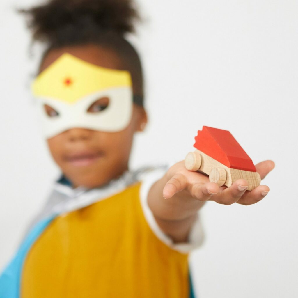 Lubulona Supercar Fire mit Kid Square Lubulona Supercar Fire mit Kid Square