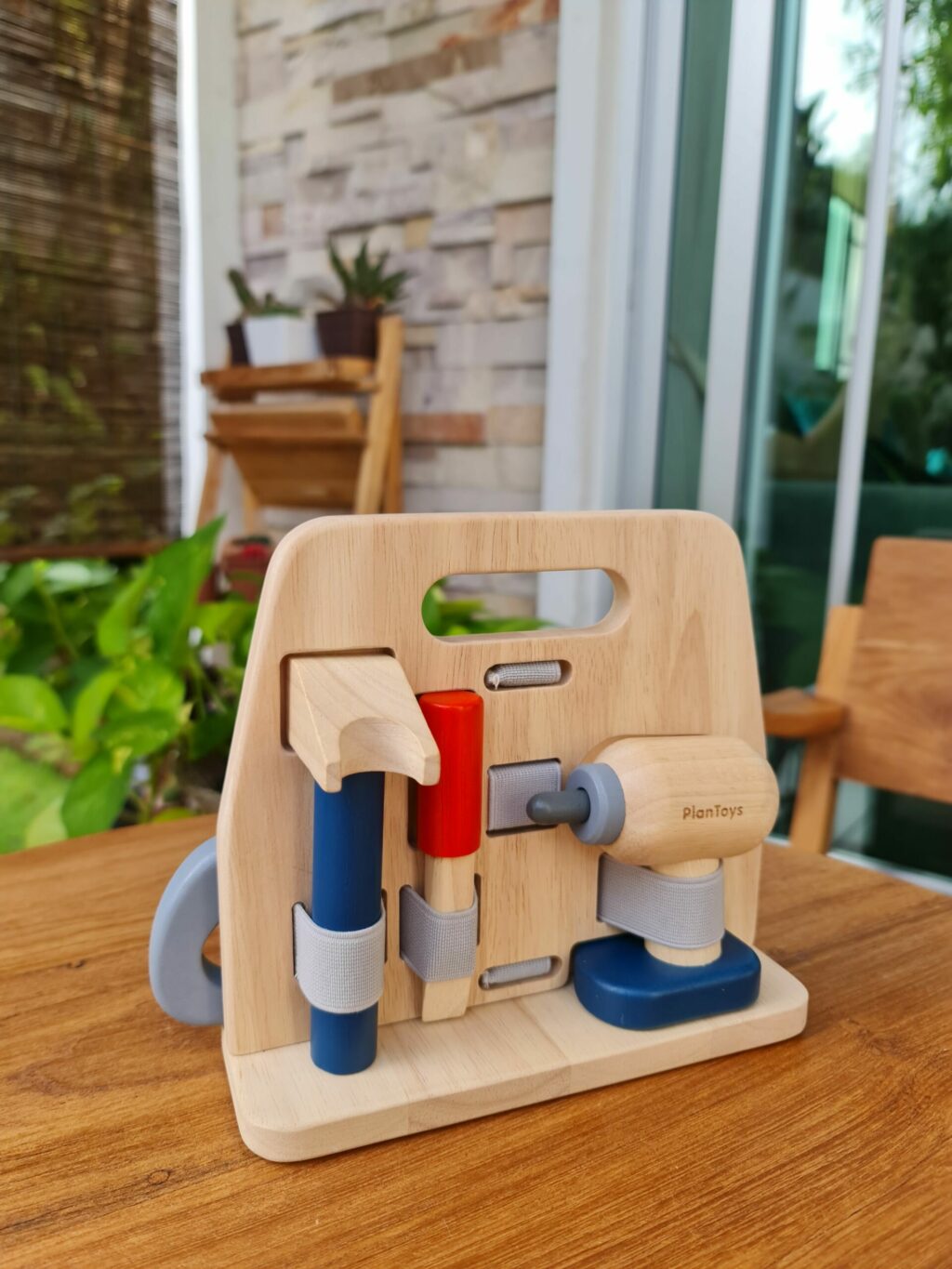 Holzset zum Selbermachen PlanToys detail Holzset zum Selbermachen PlanToys detail