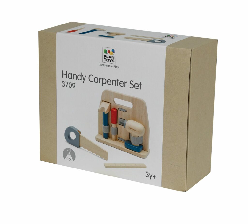 Holzset zum Selbermachen Verpackung von PlanToys Holzset zum Selbermachen Verpackung von PlanToys