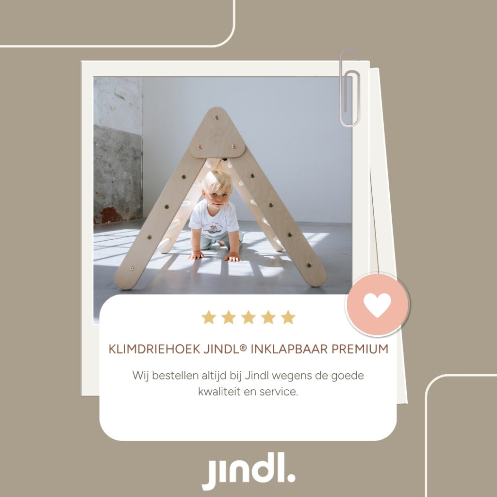 Review Klimdriehoek Jindl® inklapbaar PREMIUM