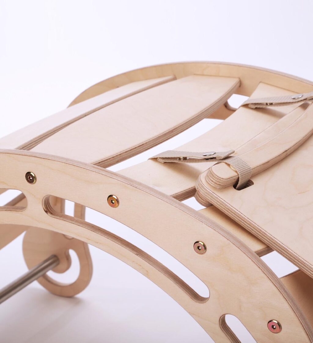 Waldor Wippe Jindl Detail mit Rutsche