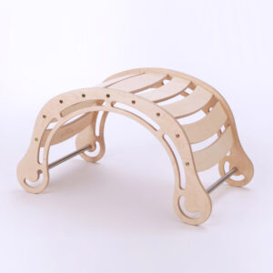 Kletterbogen Holzfarbe