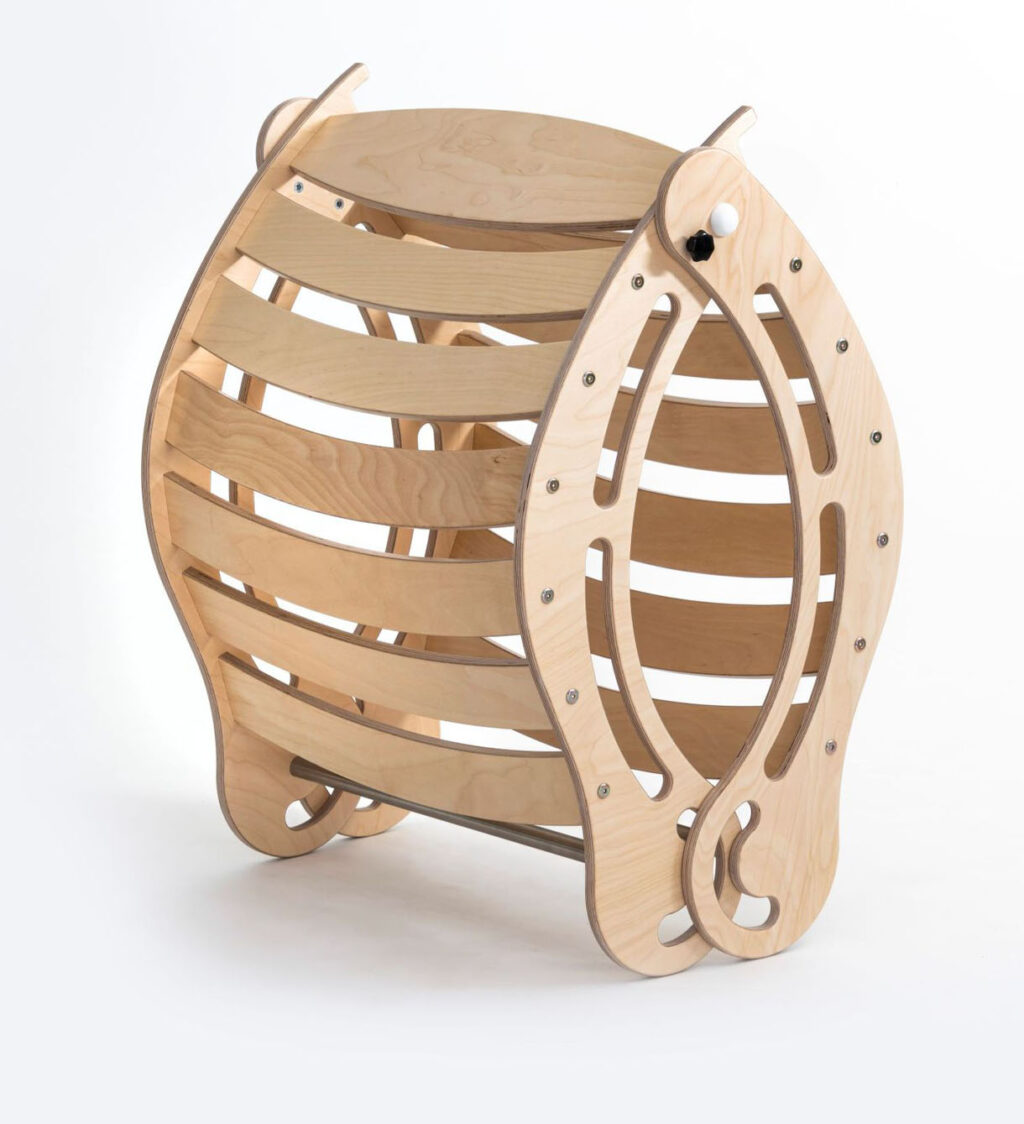 Waldorf Wippe faltbar XXL gefaltet Waldorf Wippe faltbar XXL gefaltet