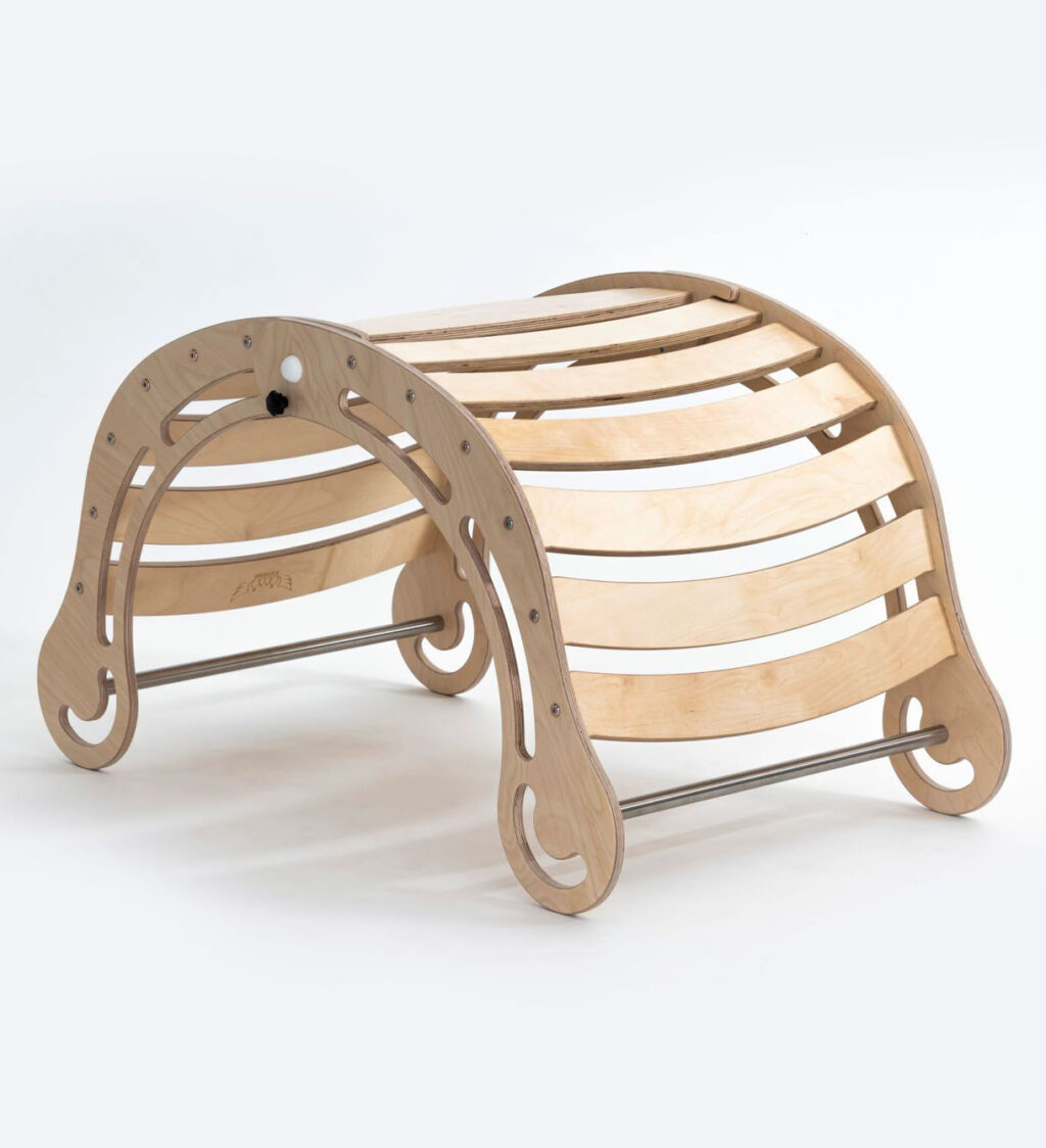 Waldorf Wippe faltbar XXL aufgeklappt Waldorf Wippe faltbar XXL aufgeklappt