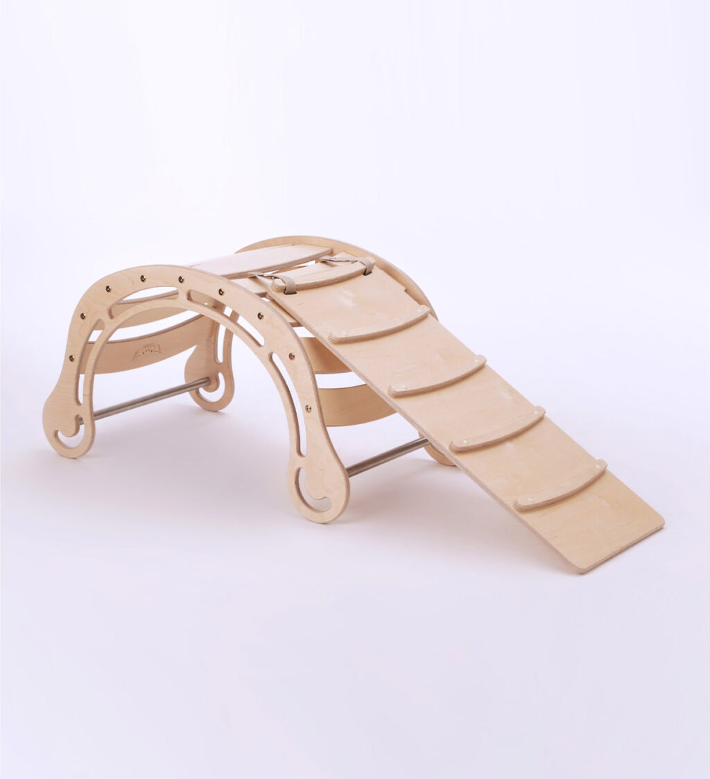 Kletterbogen mit Rutsche Kletterbogen mit Rutsche