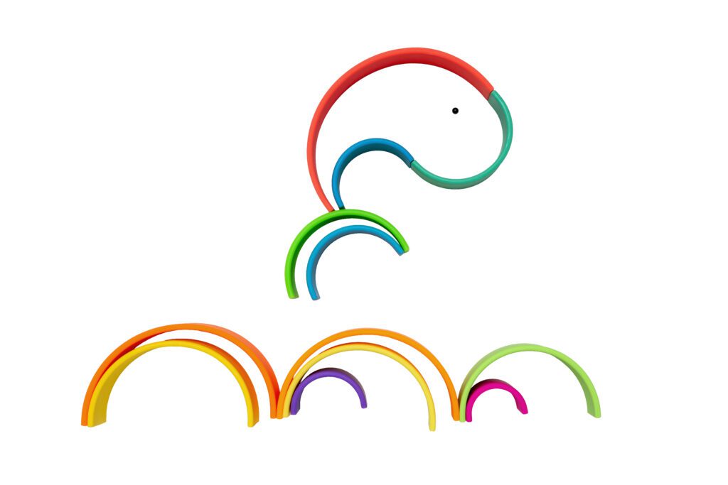 Dëna Regenbogenatmosphäre Neontier