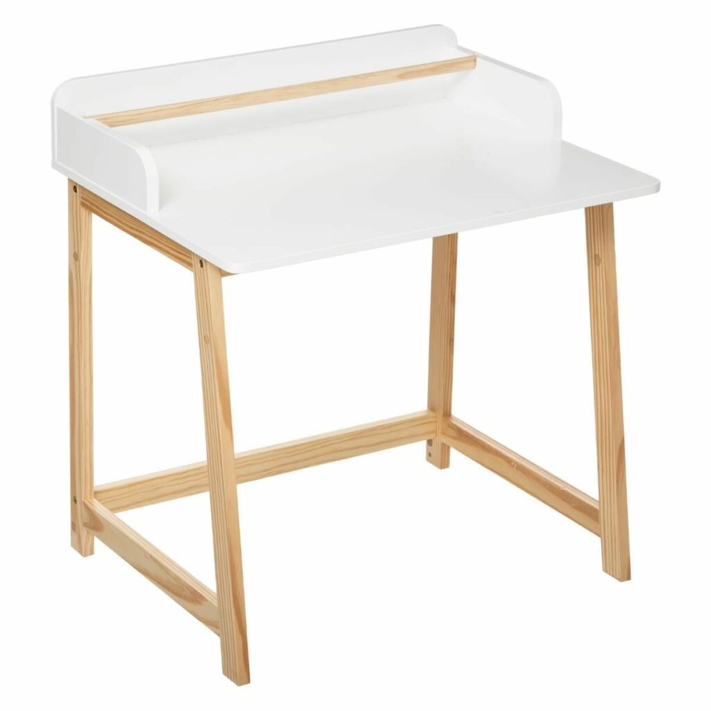 Holzschreibtisch mit Stuhl Jindl Detail 1 Holzschreibtisch mit Stuhl Jindl Detail 1