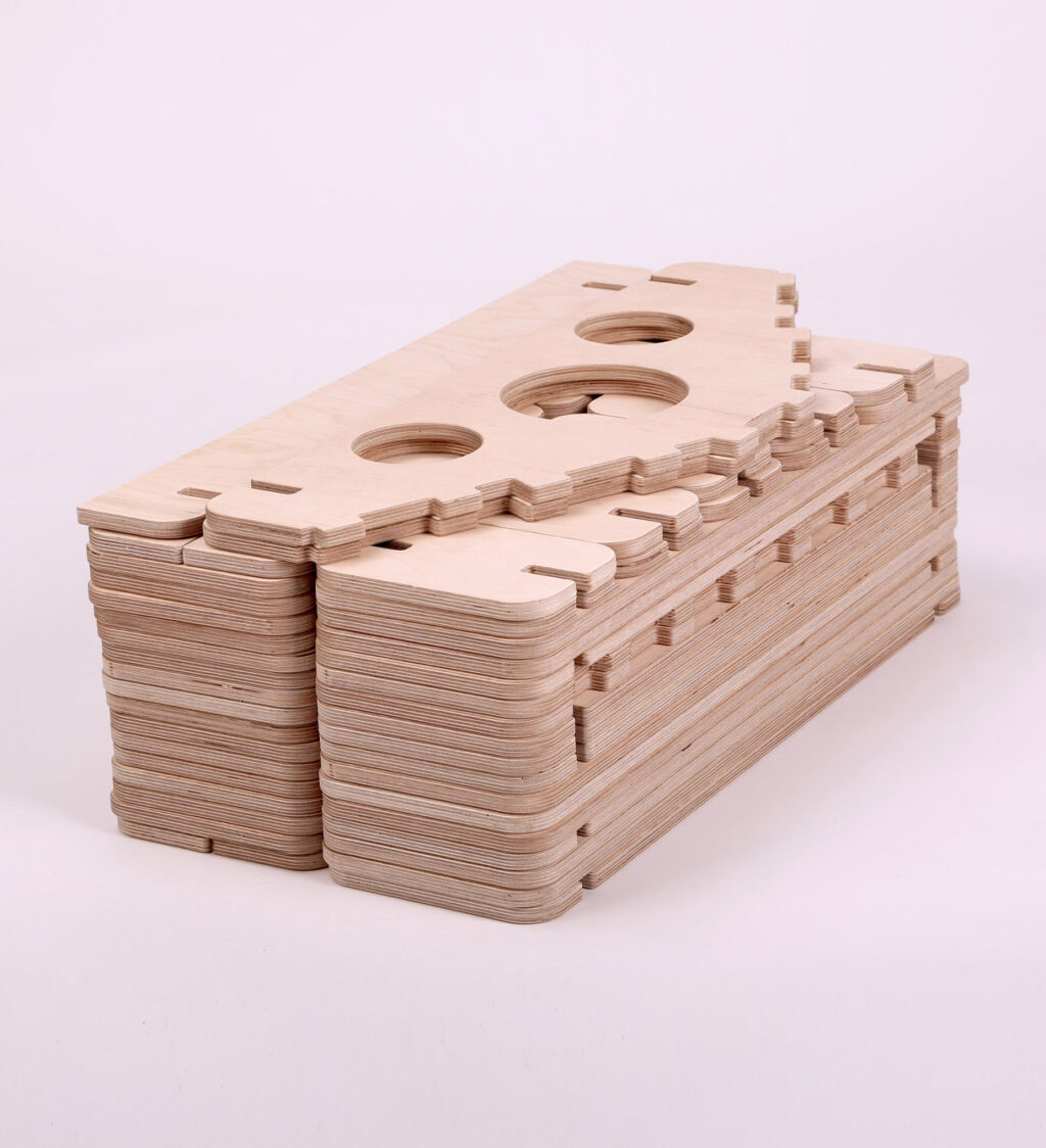 Modulares Holzspielhaus Jindl