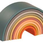 Silikon Regenbogen Dëna natur 10 Stück