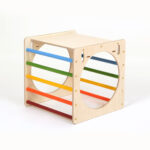 Klettergerüst Würfel Regenbogenfarben