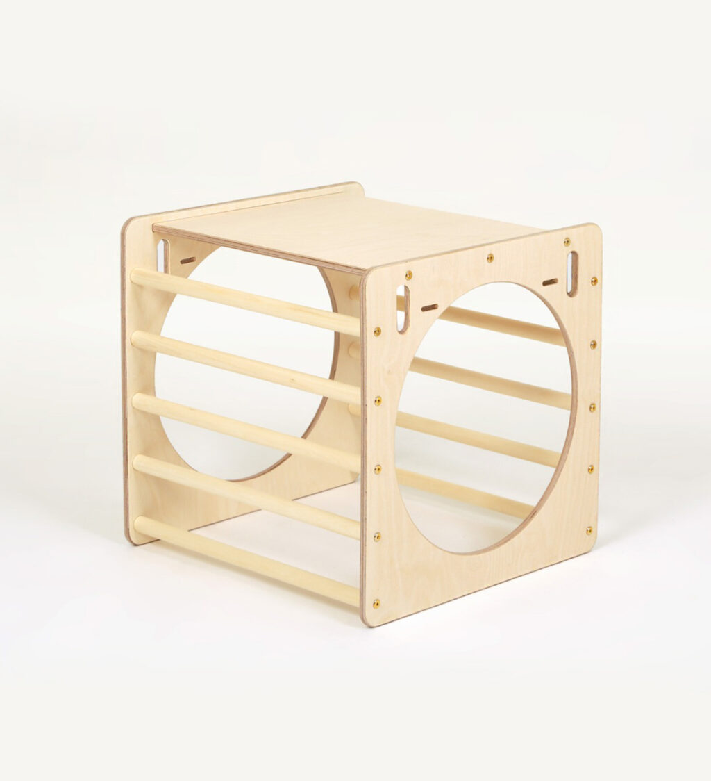 Klettergerüst Würfel aus Holz multifunktional Klettergerüst Würfel aus Holz multifunktional