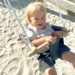 Babyschaukel Comfort aus Holz