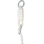 Trapeze met turnringen detail ophangen