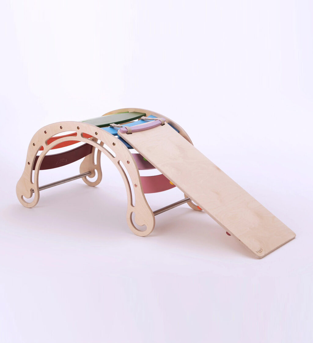 Kletterbogen mit Rutsche Kletterbogen mit Rutsche