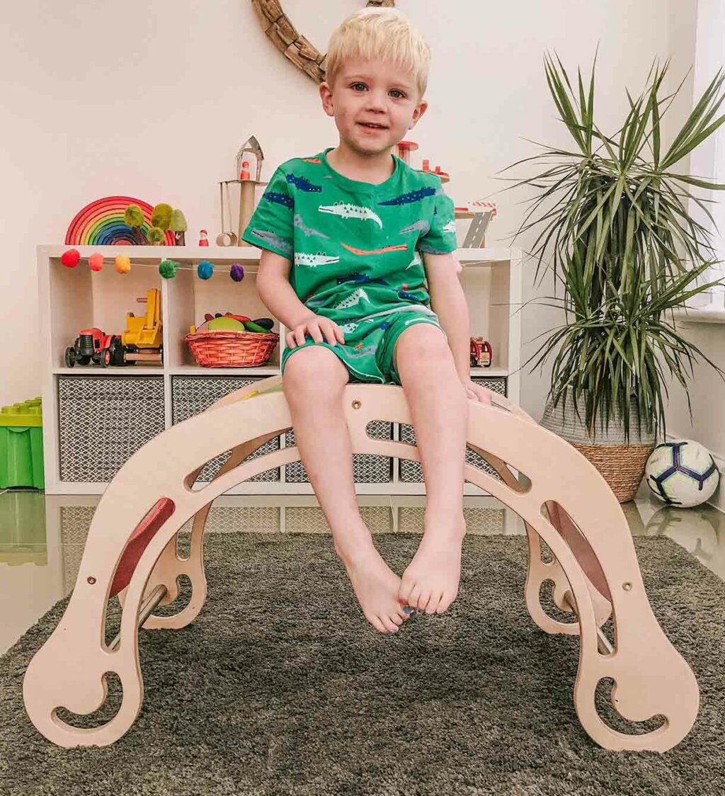 Waldorf-Rocker-Kletterbogen-Atmosphäre Waldorf-Rocker-Kletterbogen-Atmosphäre