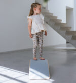 Balance board met vilt grijs Jindl