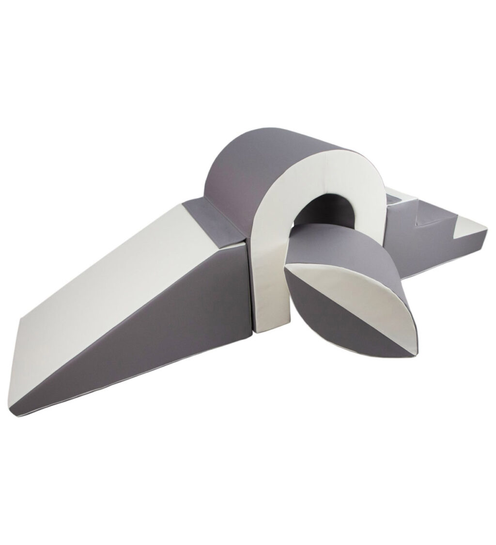 Blöcke weich groß Jindl weiß grau