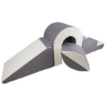 Blöcke weich groß Jindl weiß grau