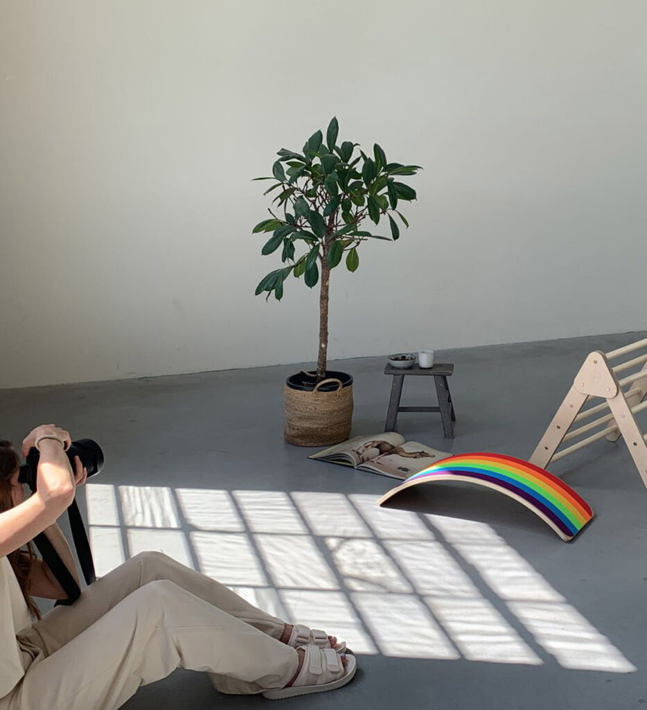 Fotoshooting Jindl Klettergerüst