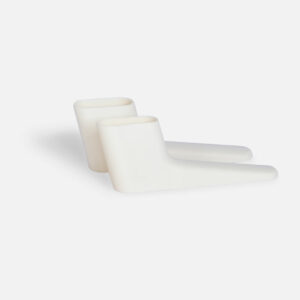 KAOS Hausschuhe weiß